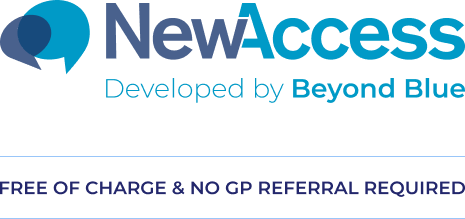 NewAccess, developed by Beyond Blue. Free of charge and no GP referral required.